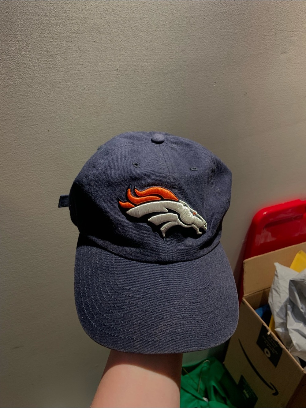 Denver Broncos Navy Blue Baseball Cap ‘47